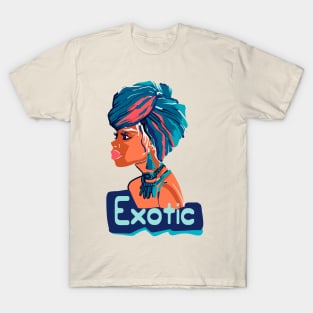 African girl exotic T-Shirt